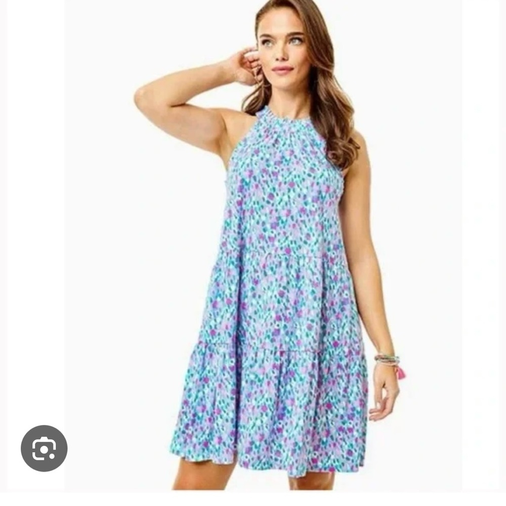 Lilly Pulitzer Jerrica Hottie Dottie swing dress - Picture 2 of 9